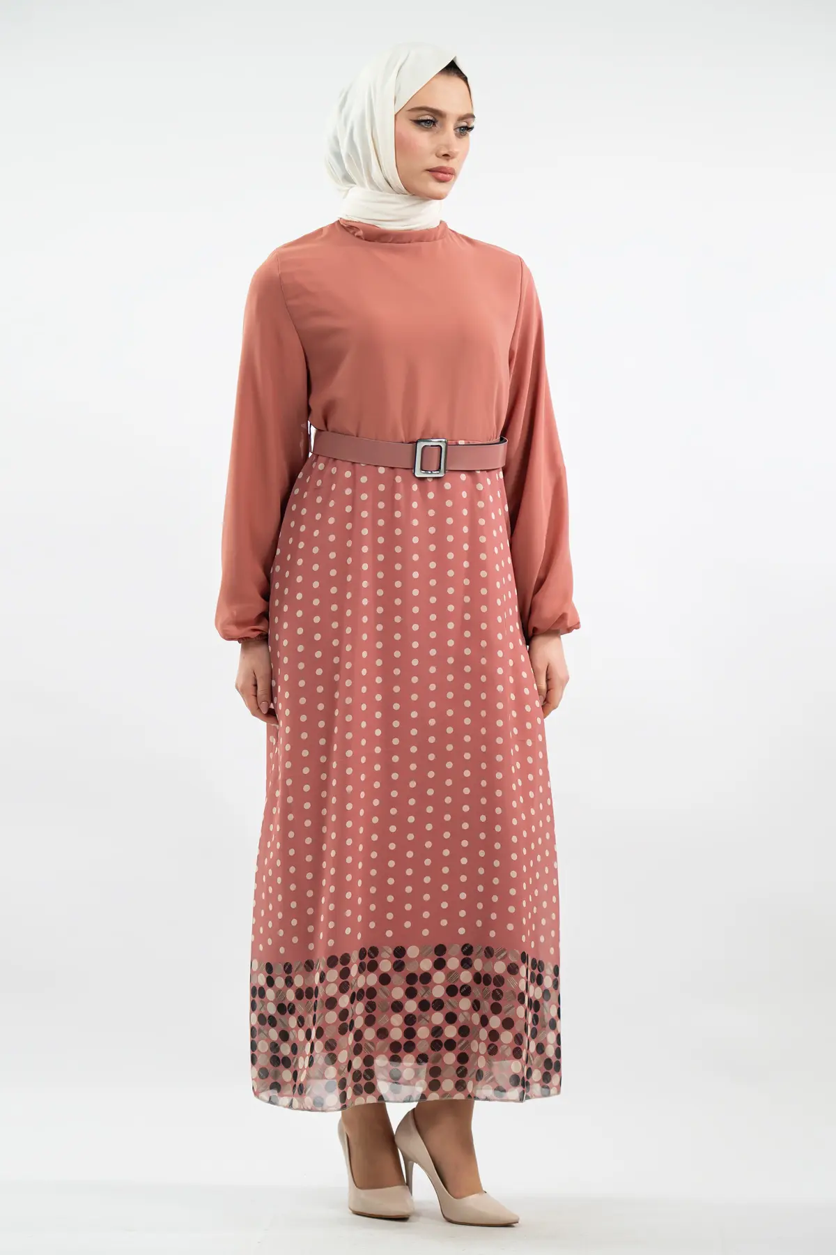 New Season Skirt Polka Dot Hijab Dress