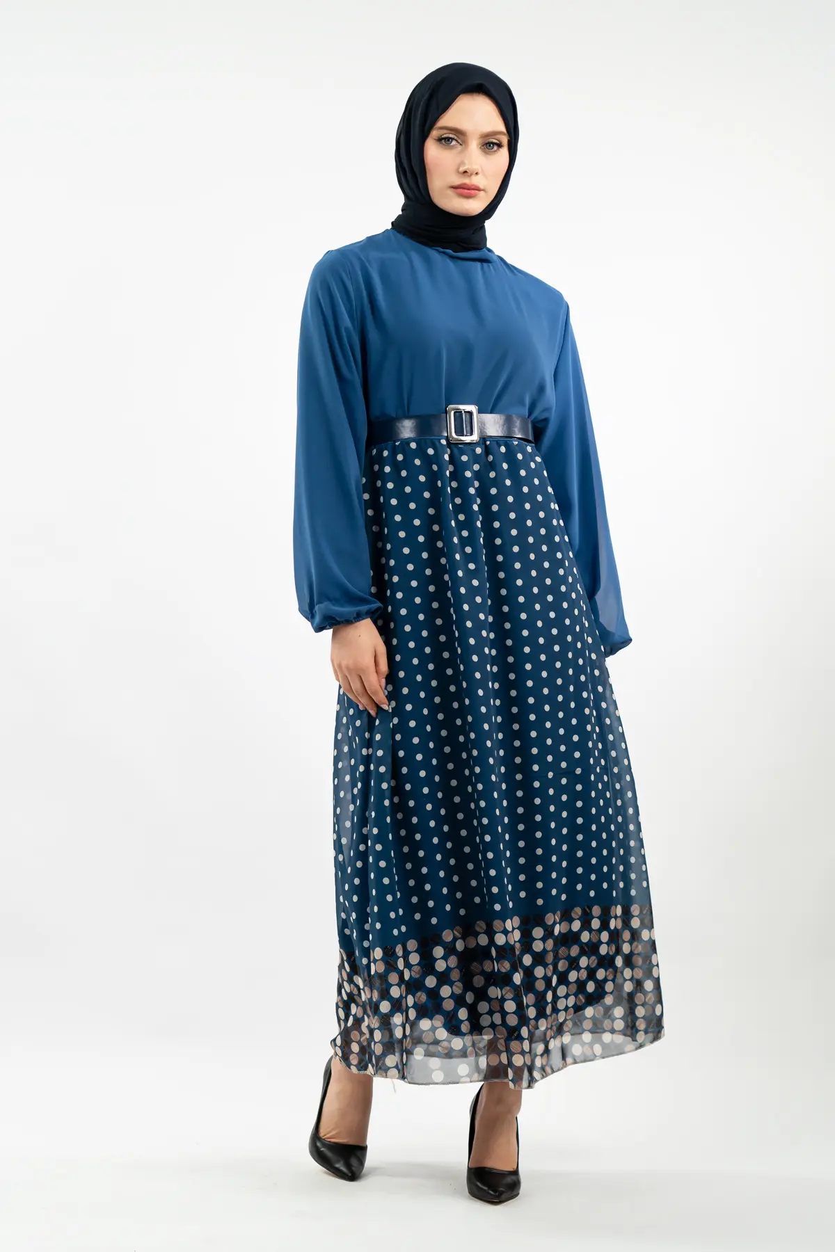 New Season Skirt Polka Dot Hijab Dress