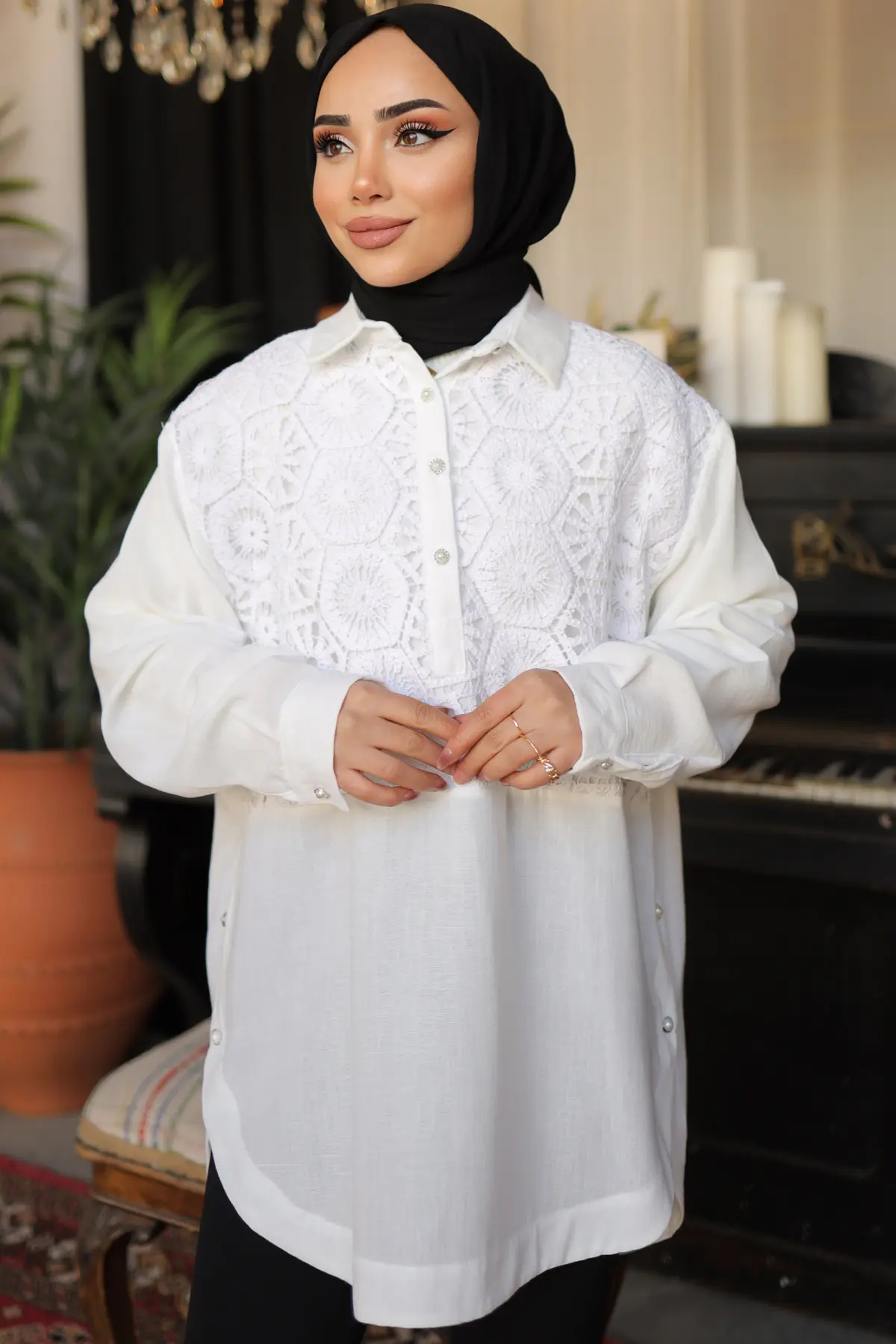 New Special Design Tunic-detail