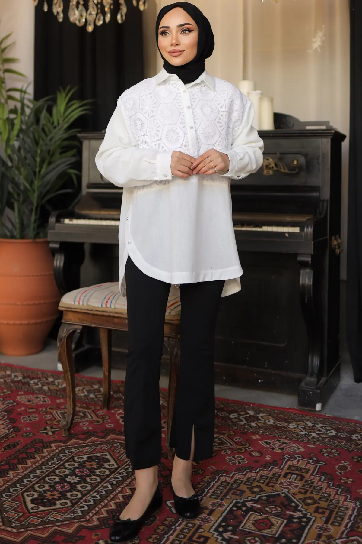 New Special Design Tunic-detail