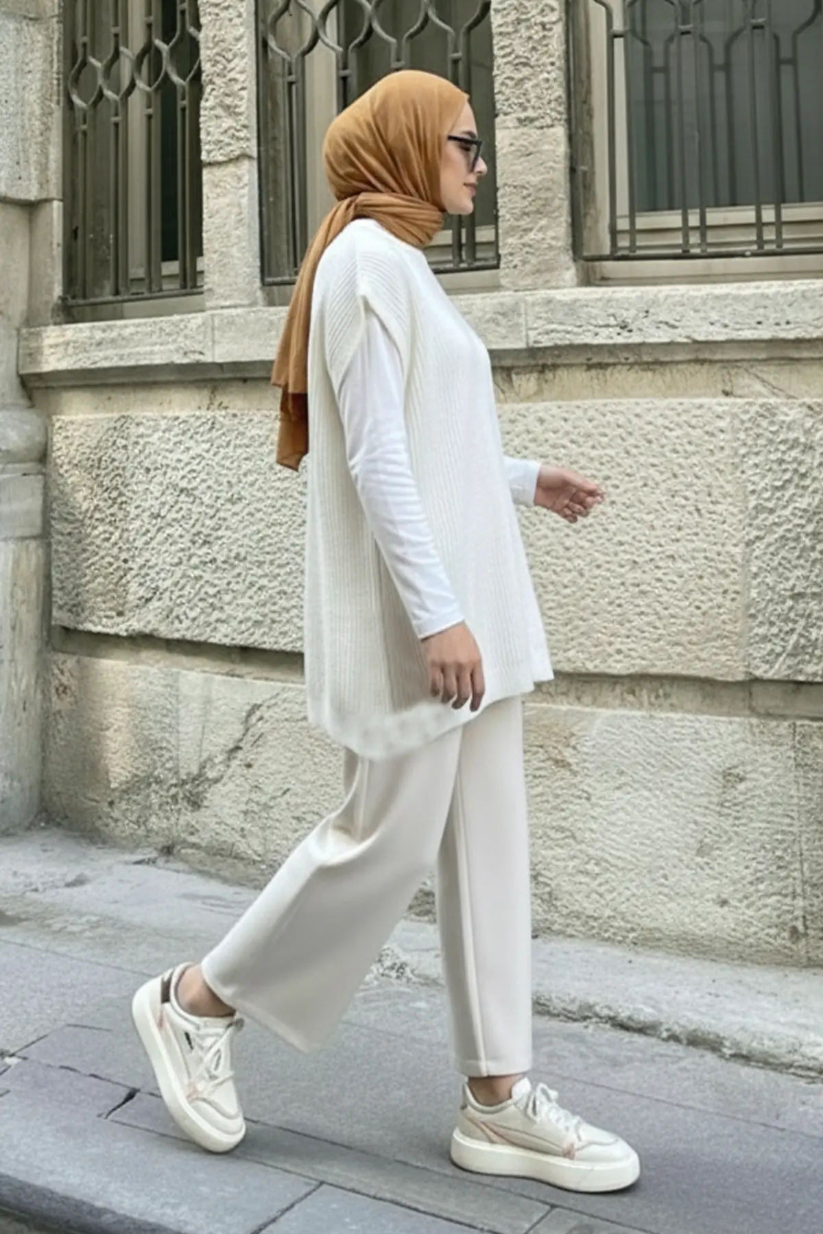 Oversize Knit Sweater-detail