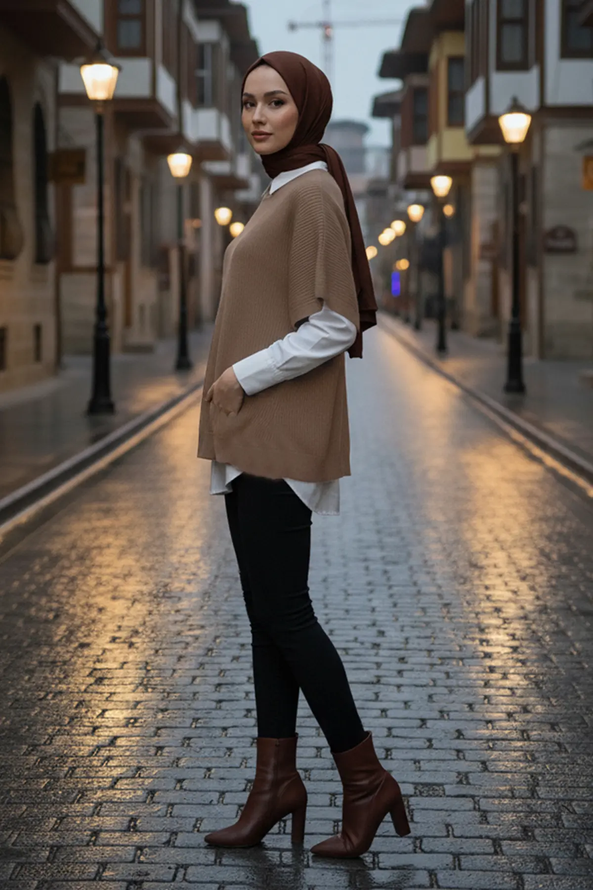 Oversize Knit Sweater-detail