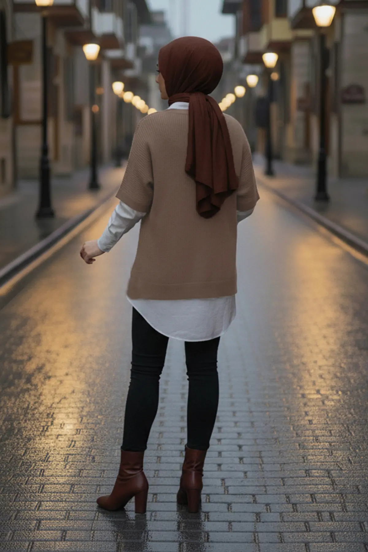 Oversize Knit Sweater-detail