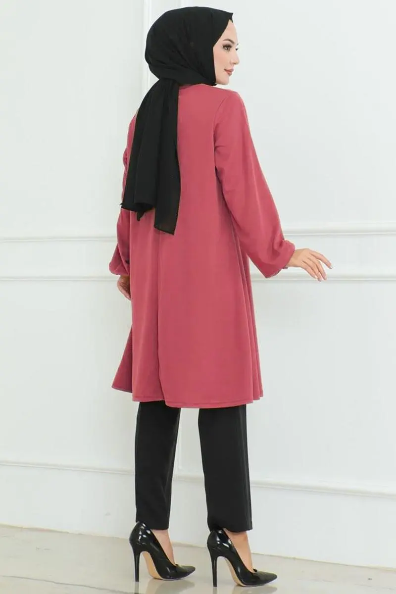 Oversized Tunic-detail