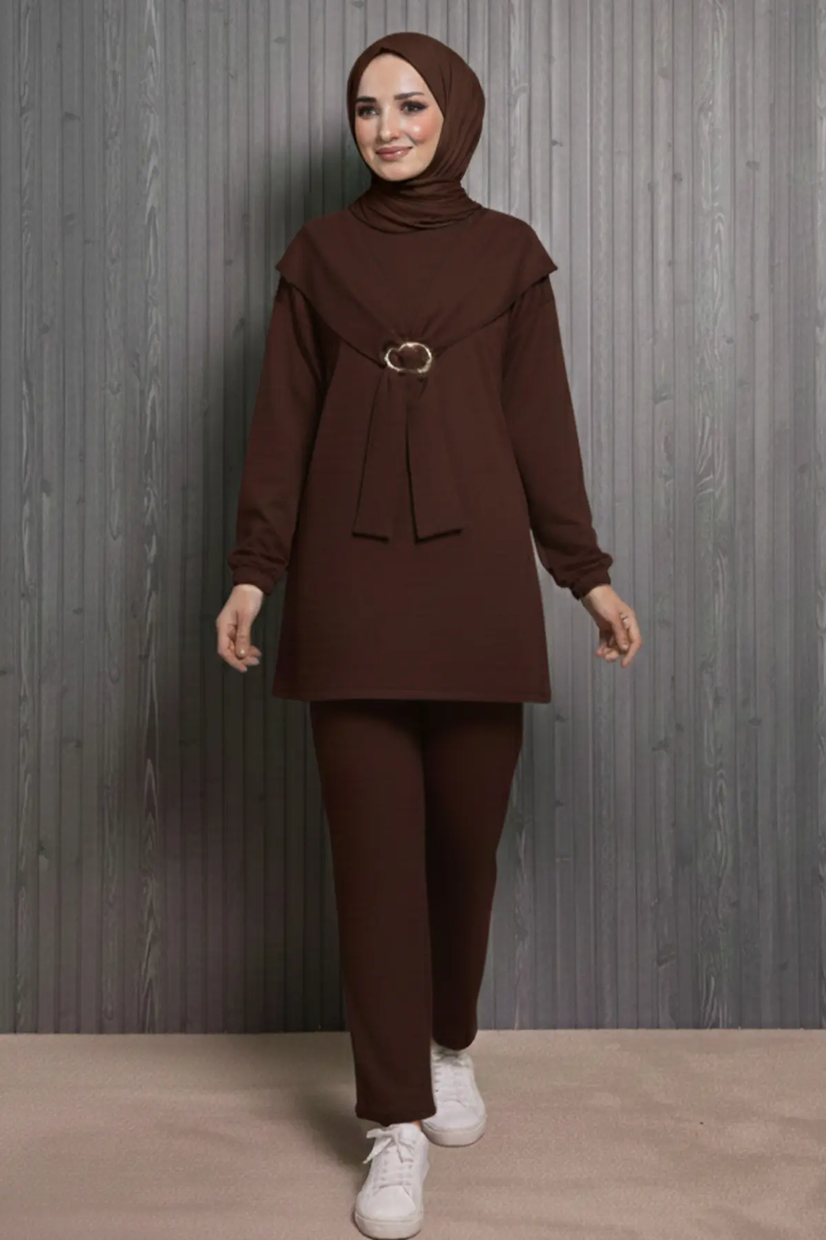 Oysho Two-piece Set With Buckle Detail-detail