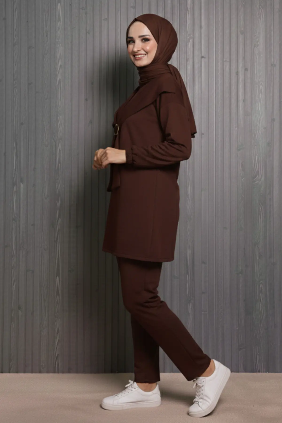 Oysho Two-piece Set With Buckle Detail-detail