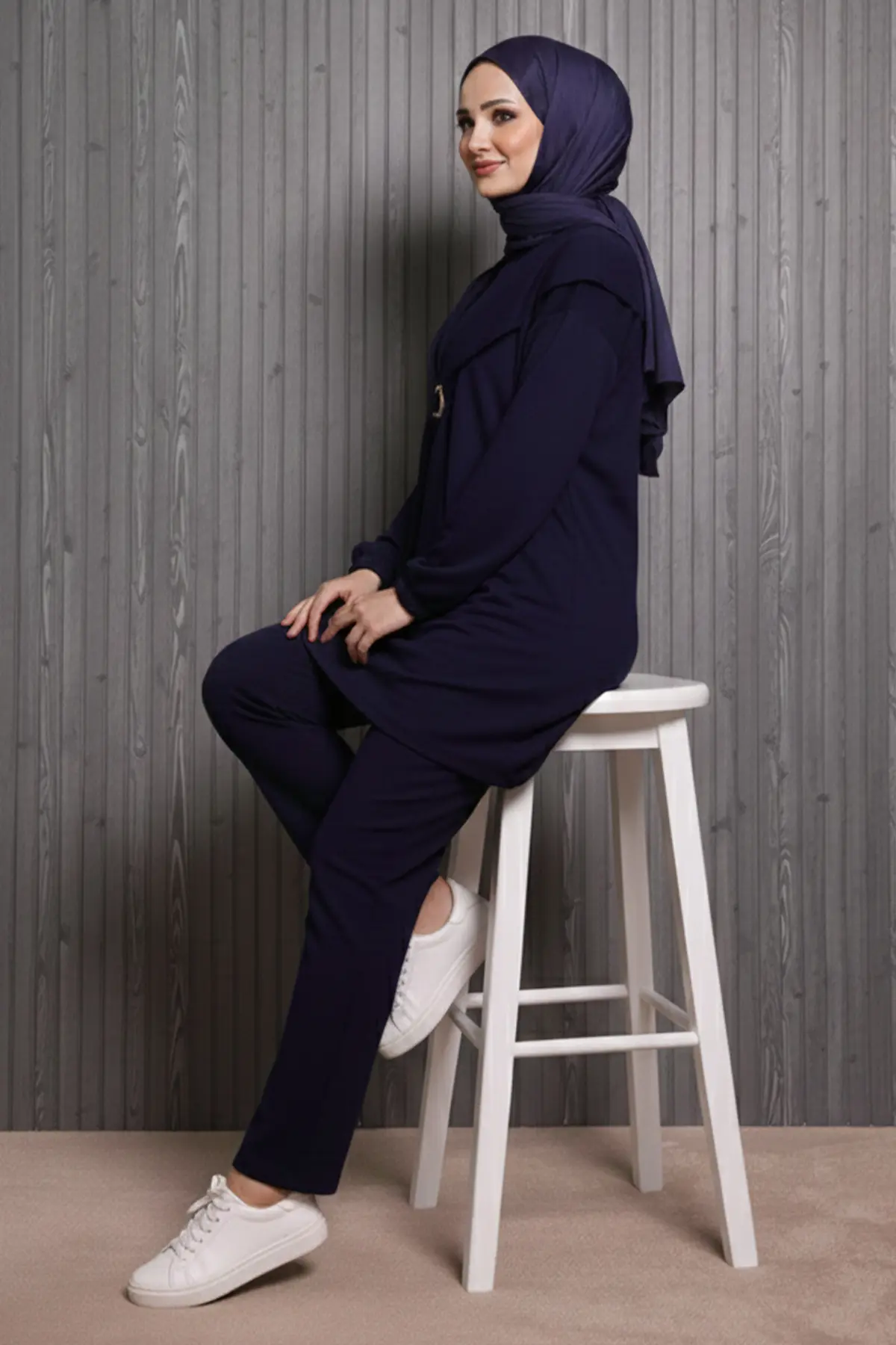 Oysho Two-piece Set With Buckle Detail-detail