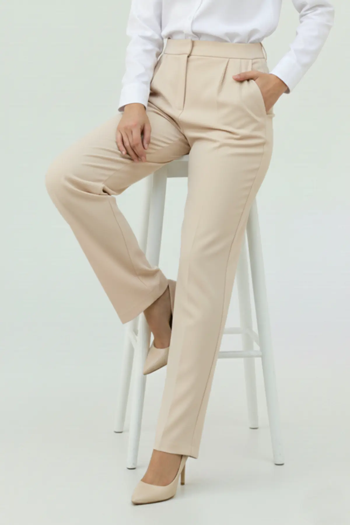 Palazzo Pants With Pockets-detail