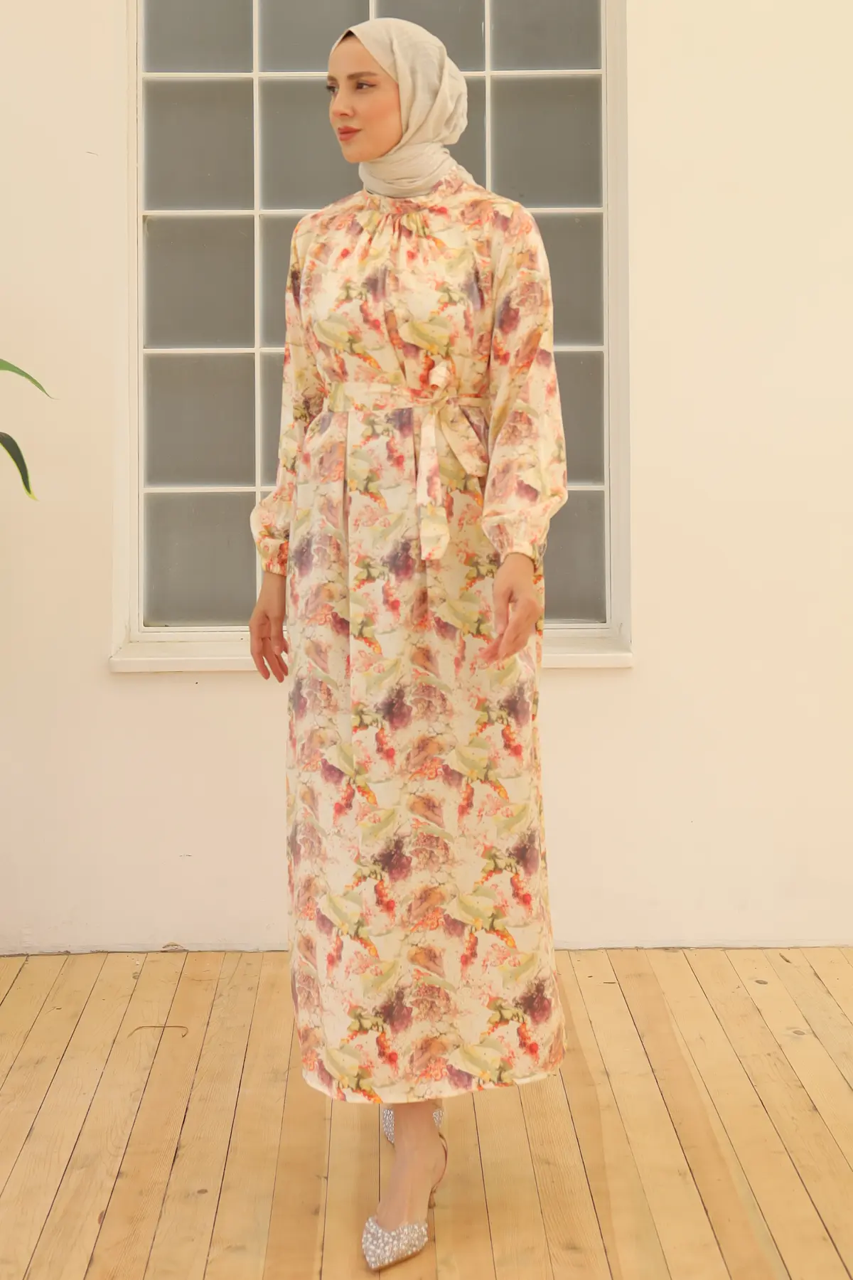 Patterned Dress-detail