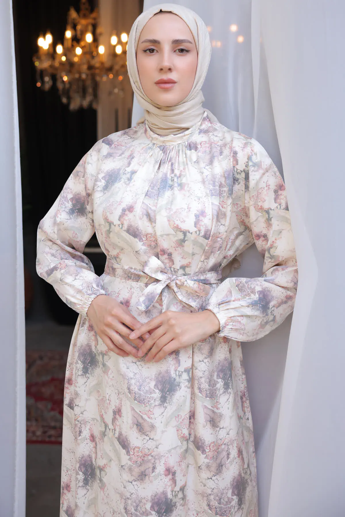 Patterned Dress-detail