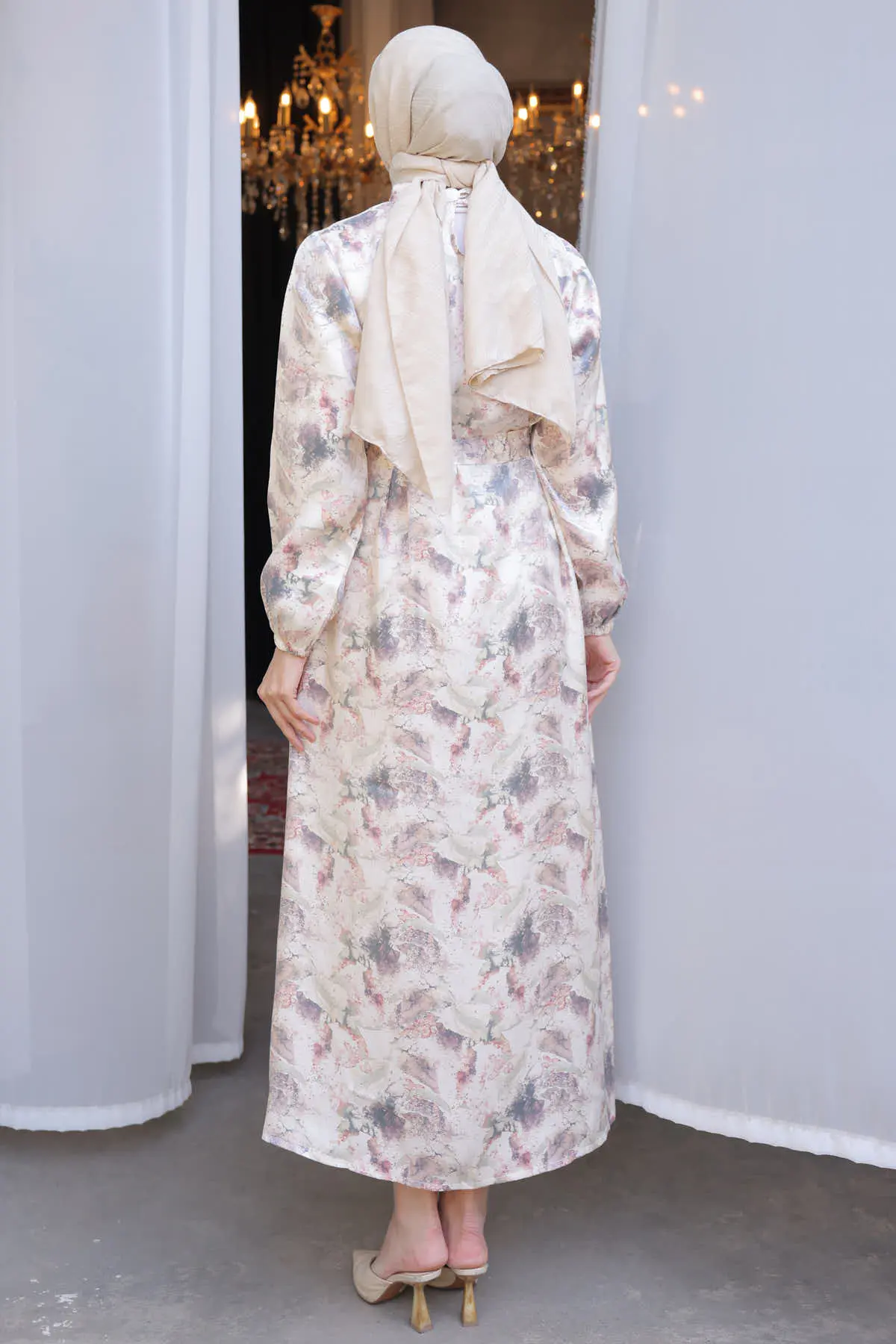 Patterned Dress-detail