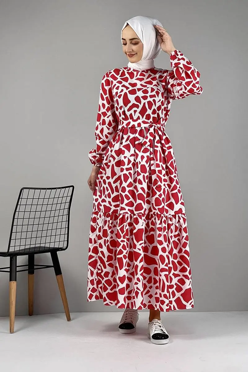 Patterned Dress-detail