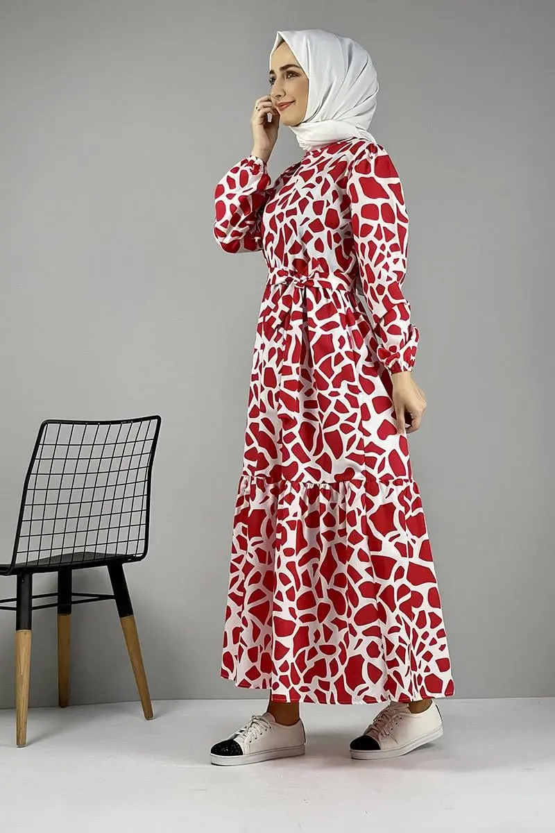 Patterned Dress-detail