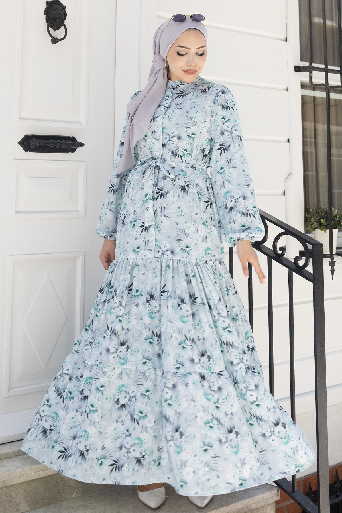 Patterned Hijab Jessica Dress