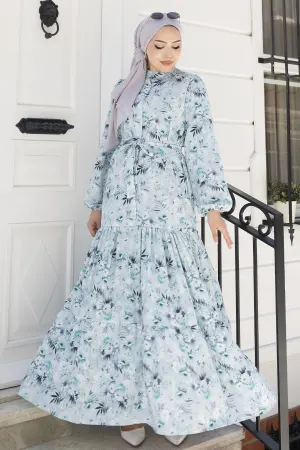 Patterned Hijab Jessica Dress