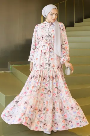 Patterned Hijab Jessica Dress
