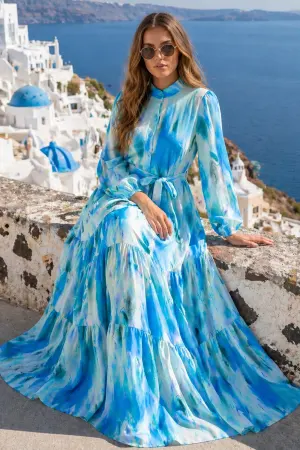 Patterned Hijab Jessica Dress