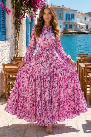 Patterned Hijab Jessica Dress