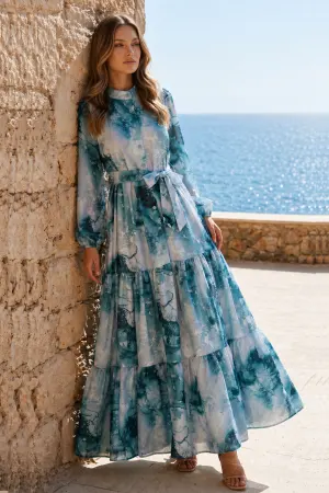 Patterned Hijab Jessica Dress