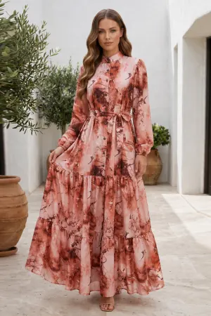 Patterned Hijab Jessica Dress