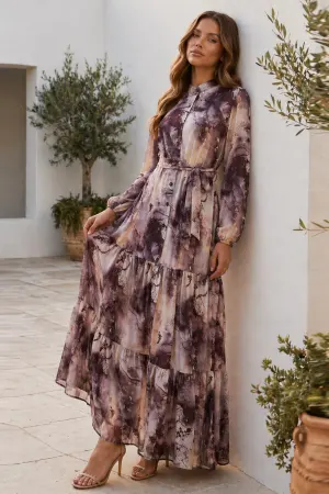 Patterned Hijab Jessica Dress