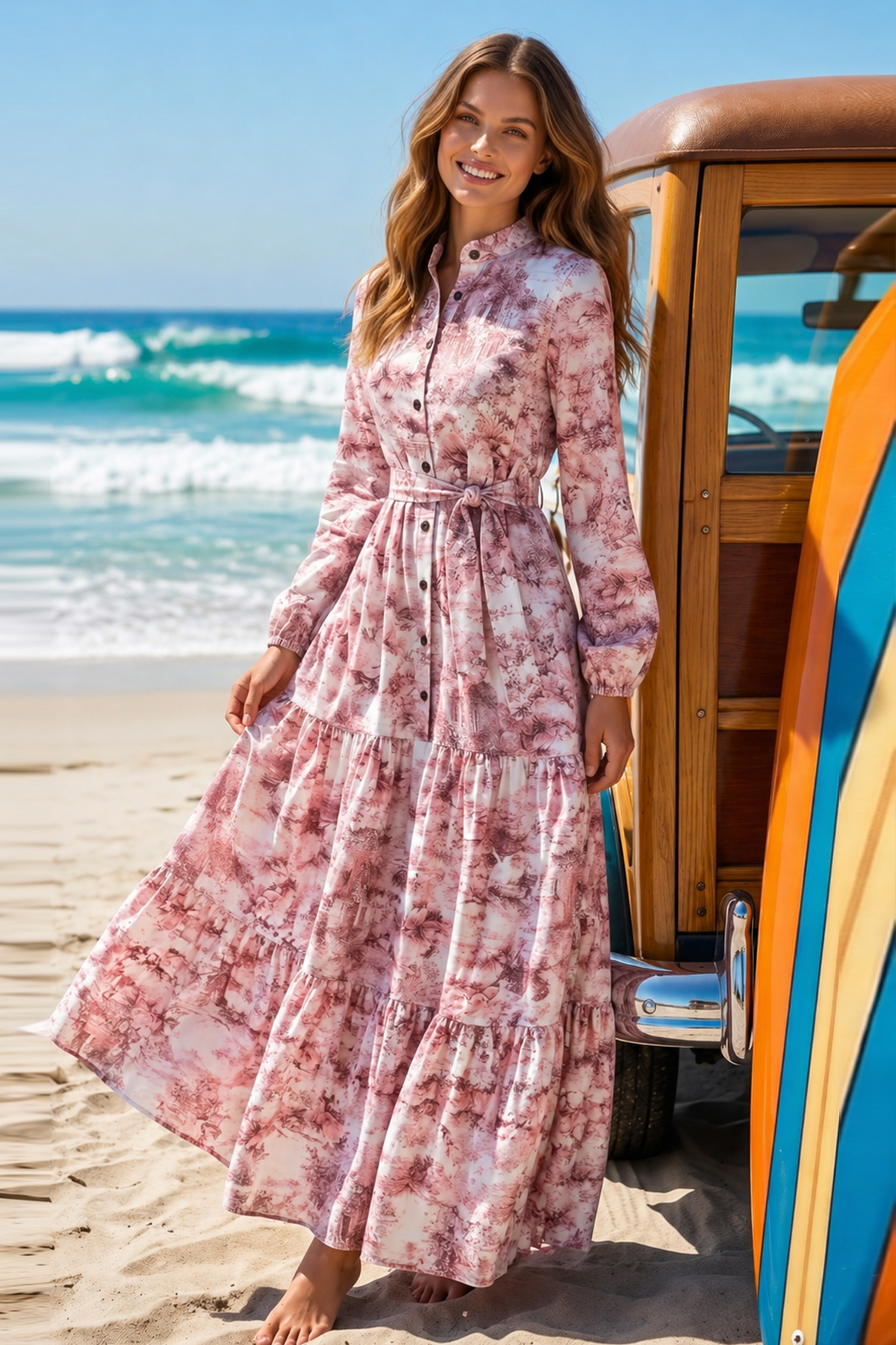 Patterned Hijab Jessica Dress