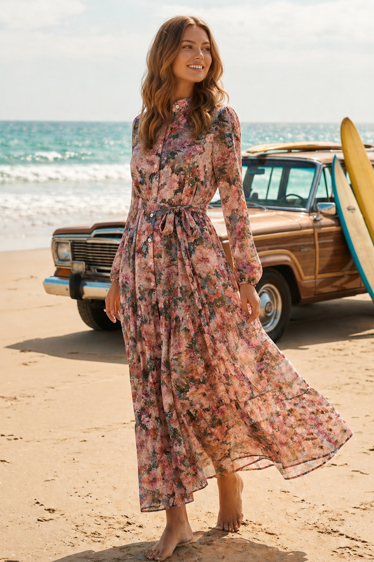 Patterned Hijab Jessica Dress