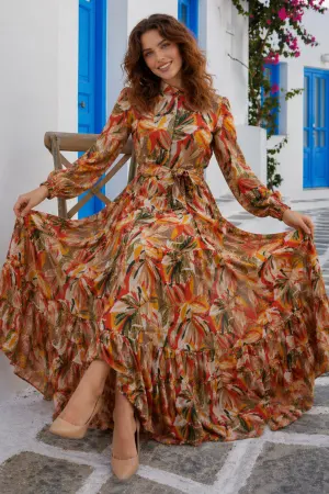 Patterned Hijab Jessica Dress