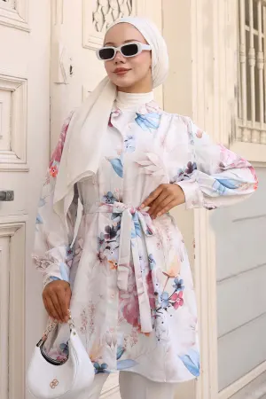 Patterned Hijab Shirt