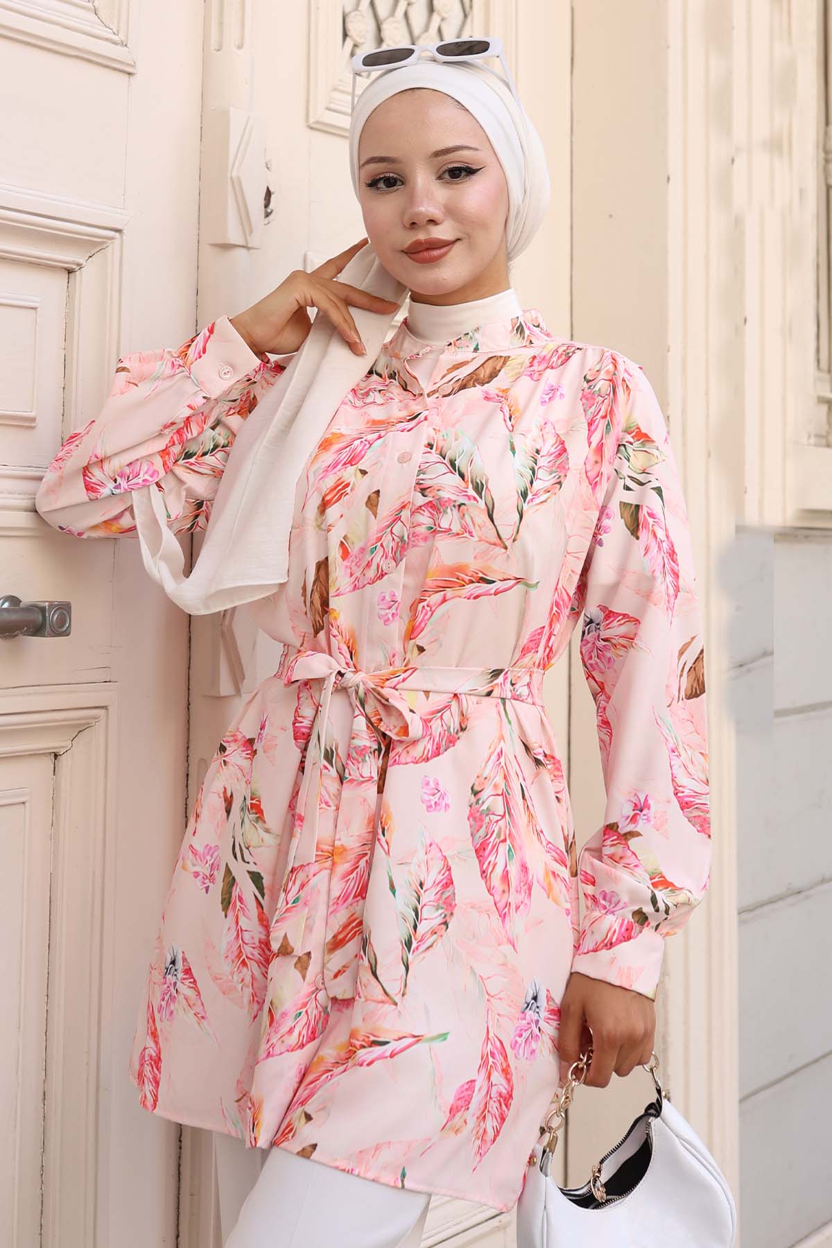 Patterned Hijab Shirt
