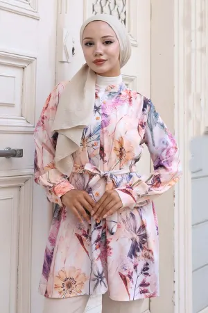Patterned Hijab Shirt