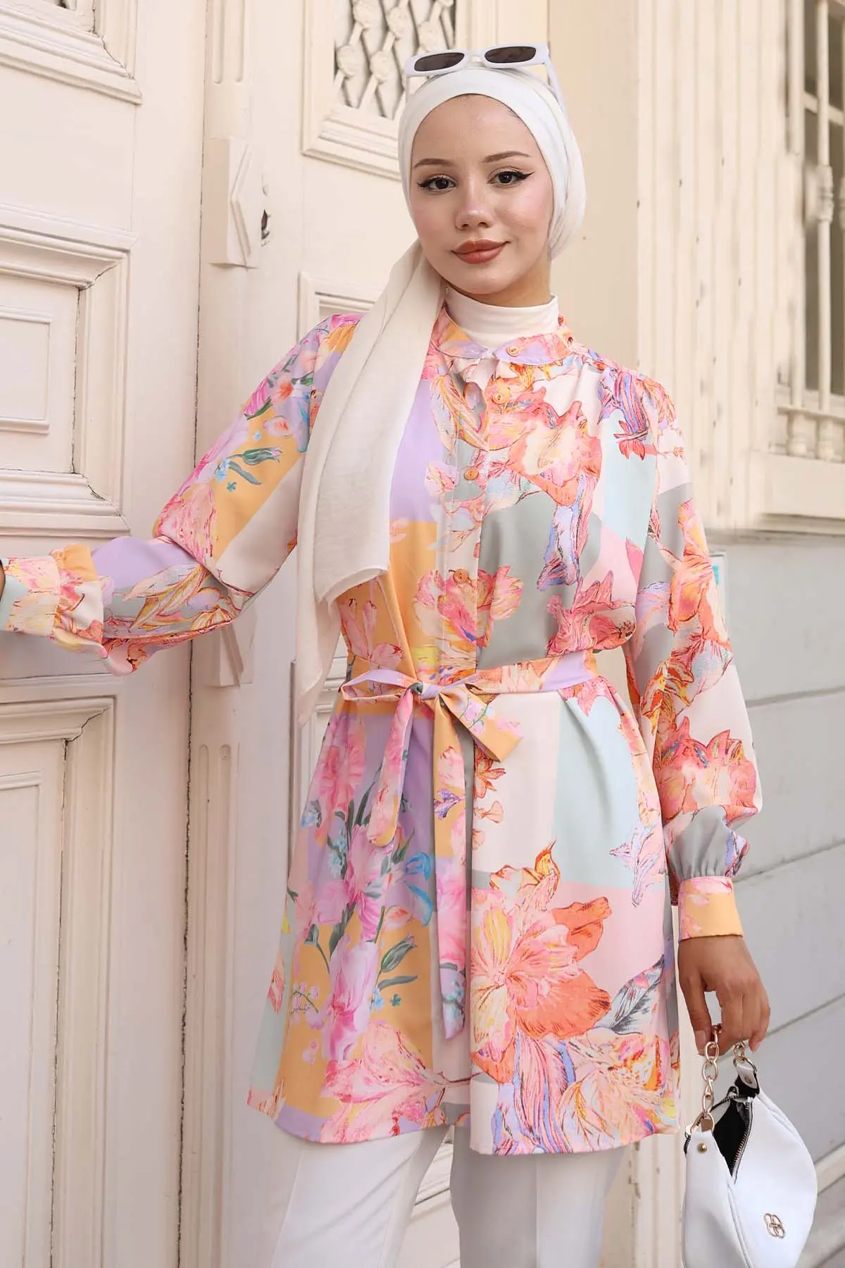 Patterned Hijab Shirt