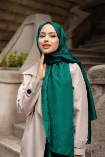 Patterned Silky Jacquard Shawl