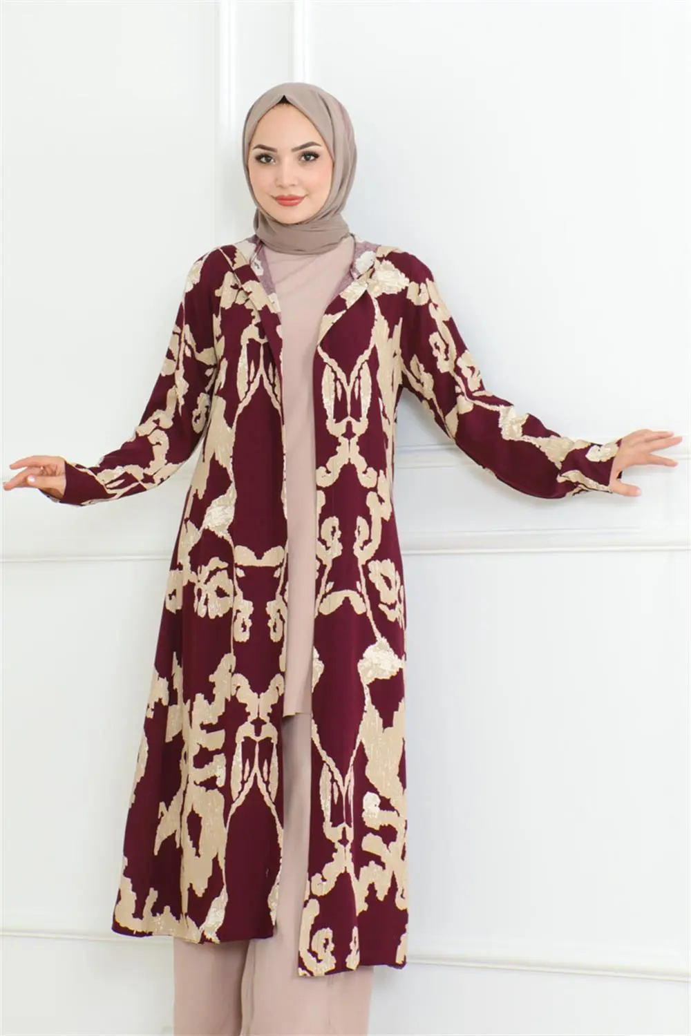 Patterned Three Piece Set-detail