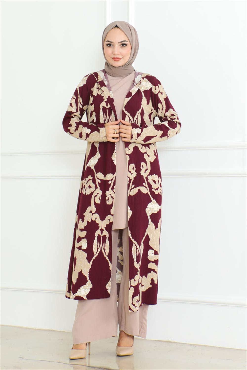 Patterned Three Piece Set