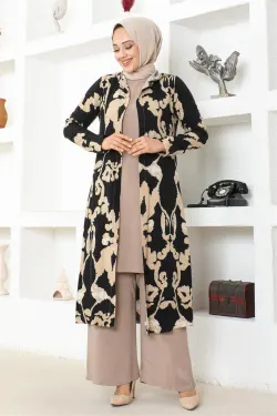 Patterned Three Piece Set