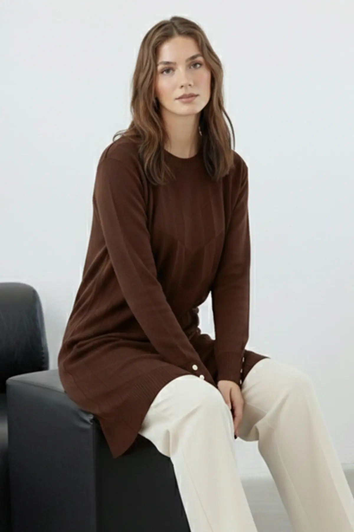 Patterned Tunic-detail