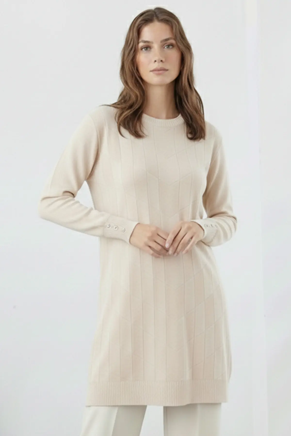 Patterned Tunic-detail