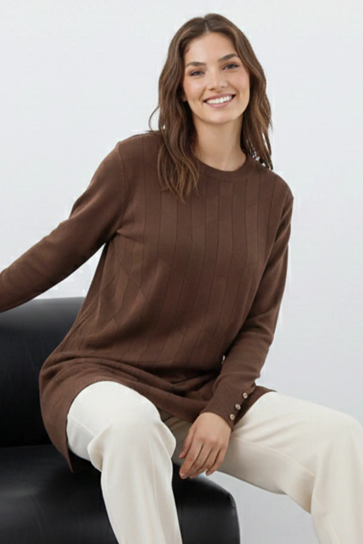 Patterned Tunic-detail