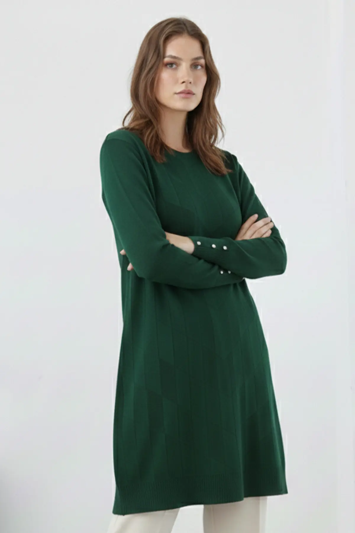 Patterned Tunic-detail