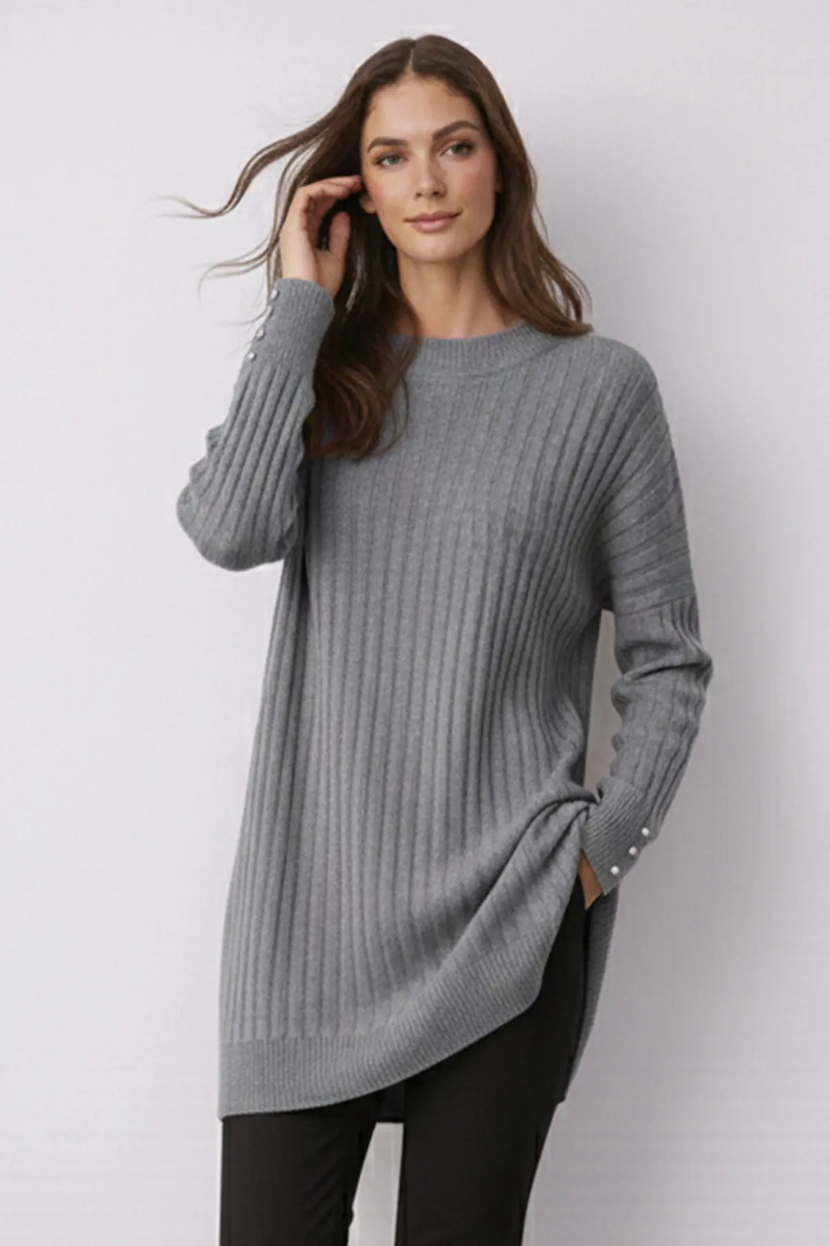 Patterned Tunic-detail