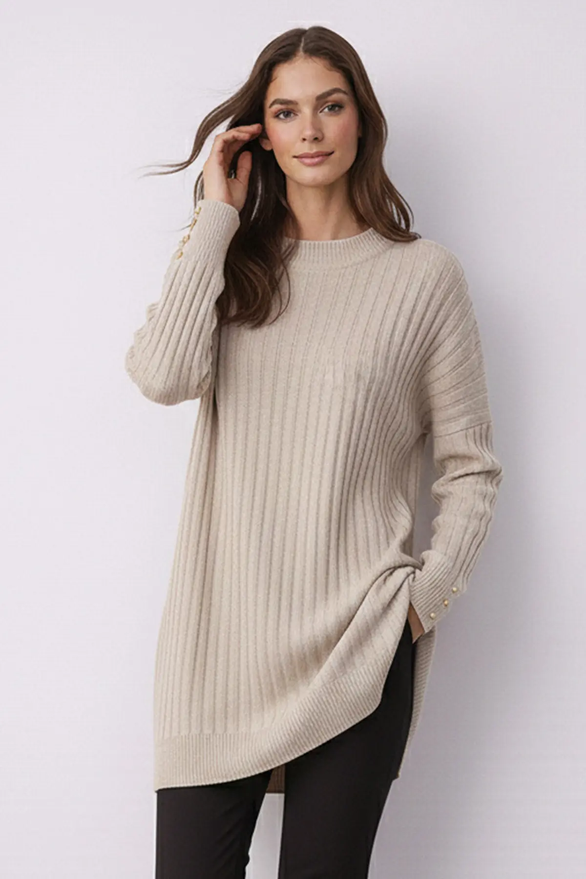 Patterned Tunic-detail