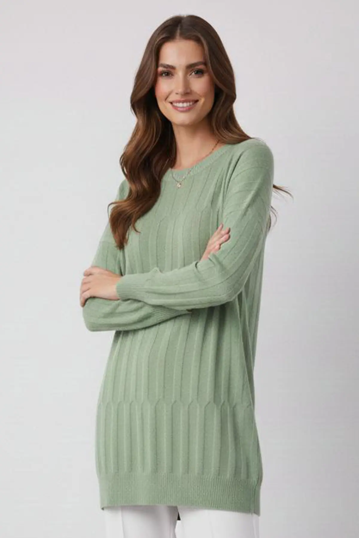 Patterned Tunic-detail