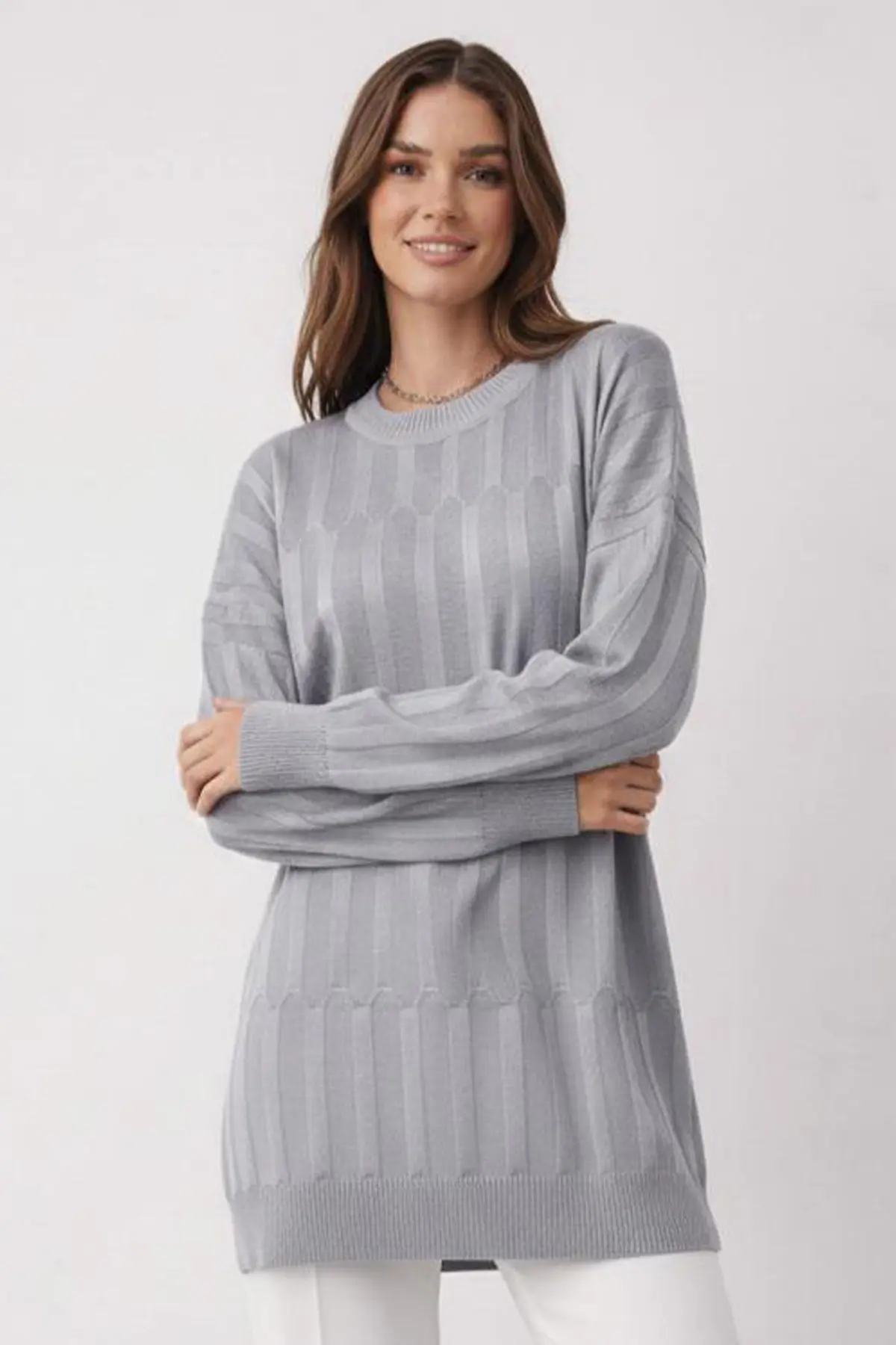 Patterned Tunic-detail