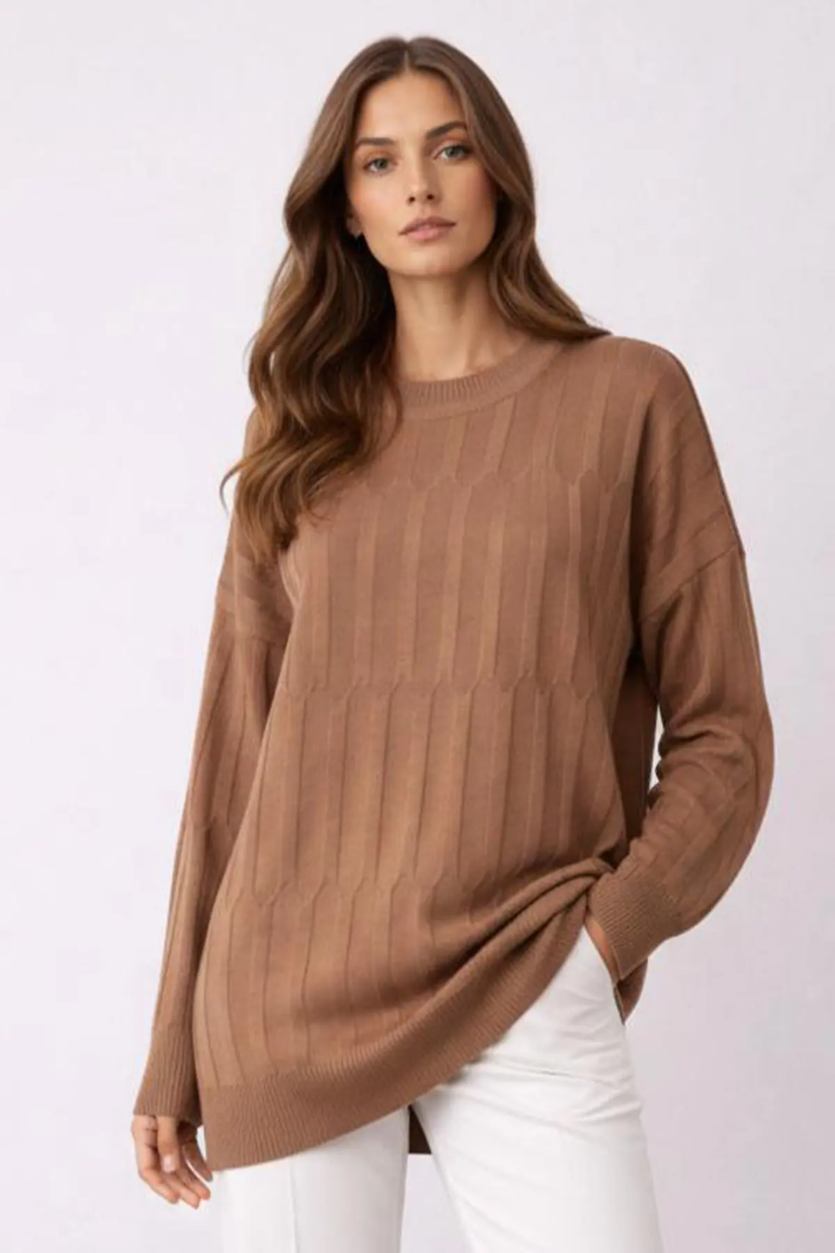 Patterned Tunic-detail