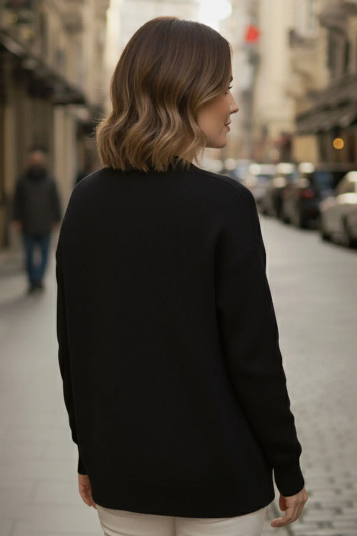 Pearl Detailed Knit Cardigan-detail