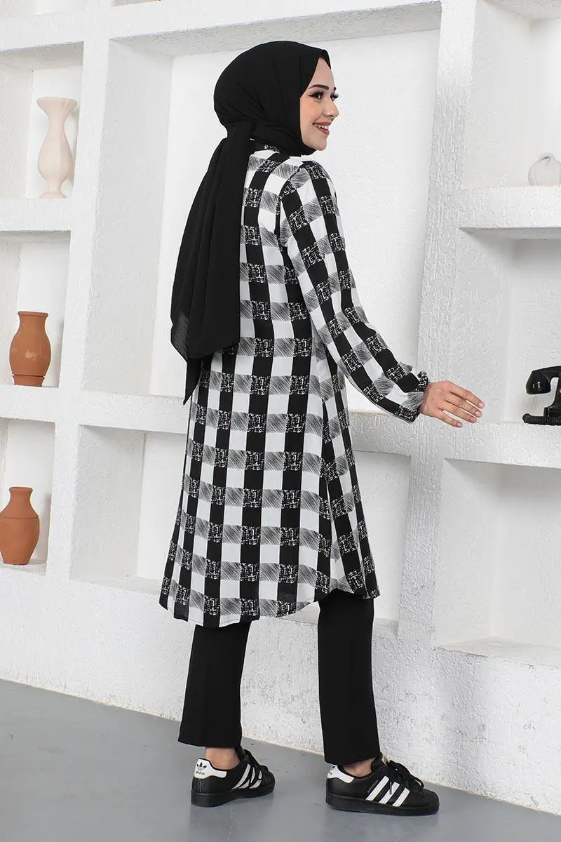 Plaid Viscose Shirt-detail