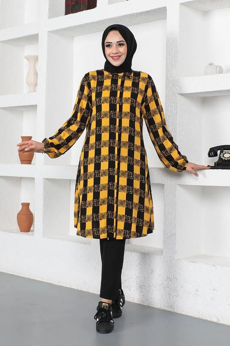 Plaid Viscose Shirt-detail