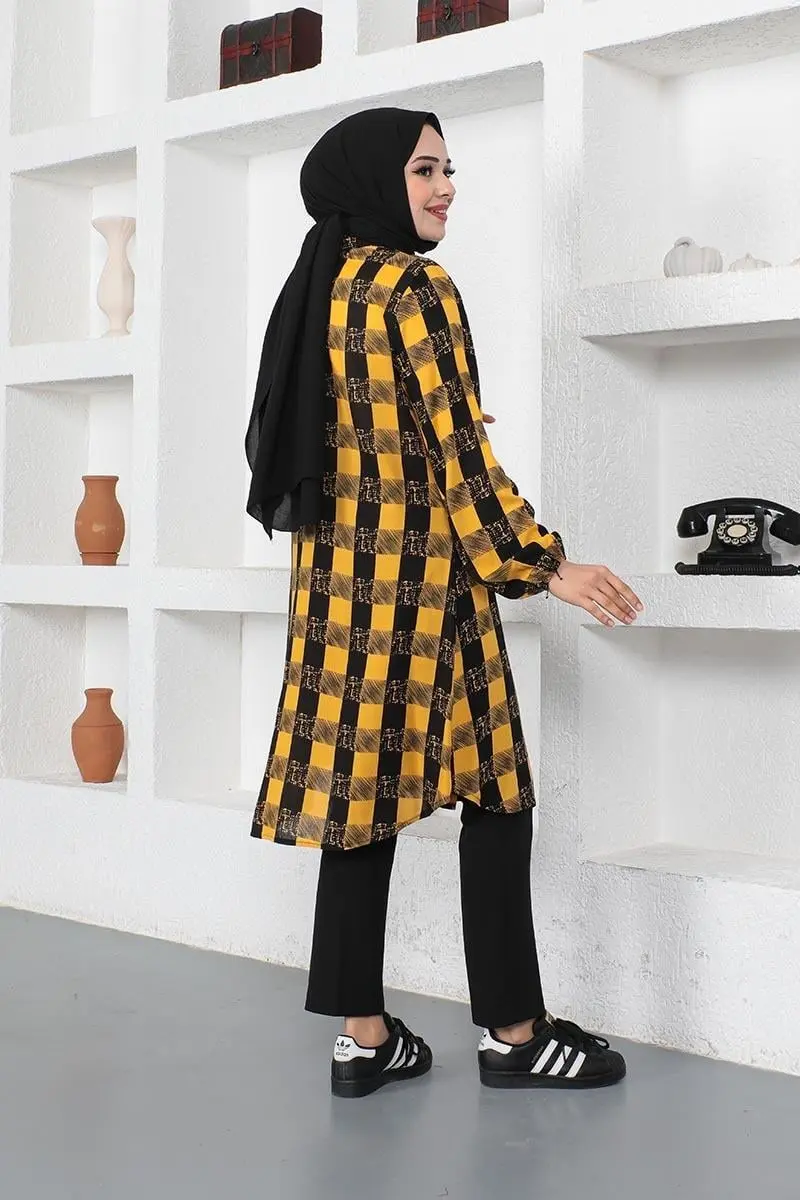 Plaid Viscose Shirt-detail