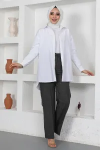 Plaid Wide Leg Trousers